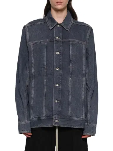 RICK OWENS DRKSHDW Lido Worker Jacket | Thumbnail 1 RICK OWENS DRKSHDW Lido Worker Jacket | Thumbnail 1