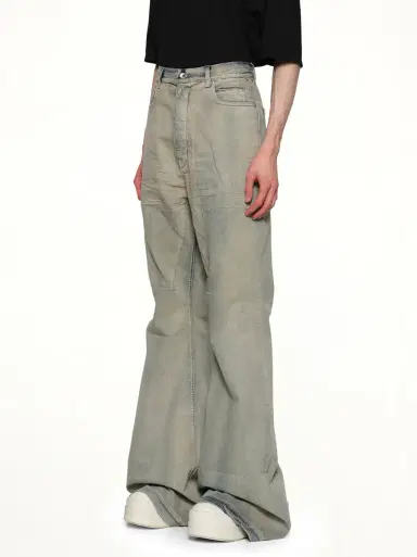 RICK OWENS DRKSHDW Bolan Bootcut in Mineral Pearl Peral | Thumbnail 2