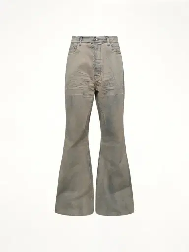 RICK OWENS DRKSHDW Bolan Bootcut in Mineral Pearl Peral | Thumbnail 3