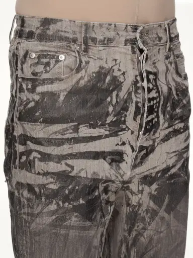 RICK OWENS DRKSHDW Bolan Bootcut Washed Foil | Thumbnail 2 RICK OWENS DRKSHDW Bolan Bootcut Washed Foil | Thumbnail 2