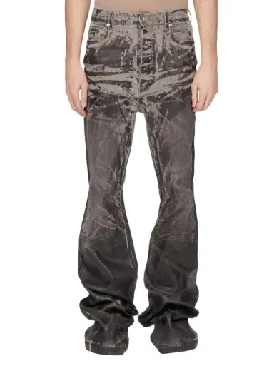 RICK OWENS DRKSHDW Bolan Bootcut Washed Foil | Thumbnail 1 RICK OWENS DRKSHDW Bolan Bootcut Washed Foil | Thumbnail 1