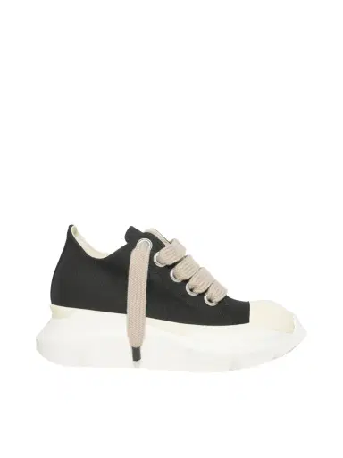 RICK OWENS DRKSHDW Jumbolace Abstract Low in Black/milk/milk | Thumbnail 1