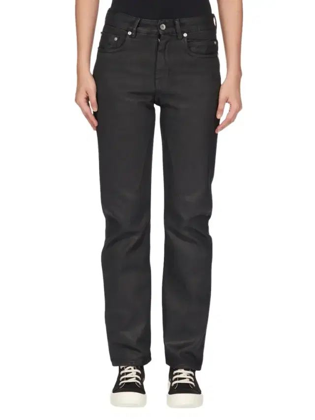 RICK OWENS DRKSHDW Fog Cut in Black Wax