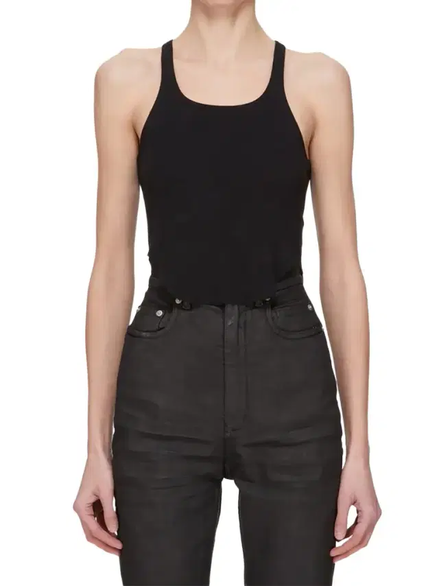 RICK OWENS DRKSHDW Basic Cropped Tank