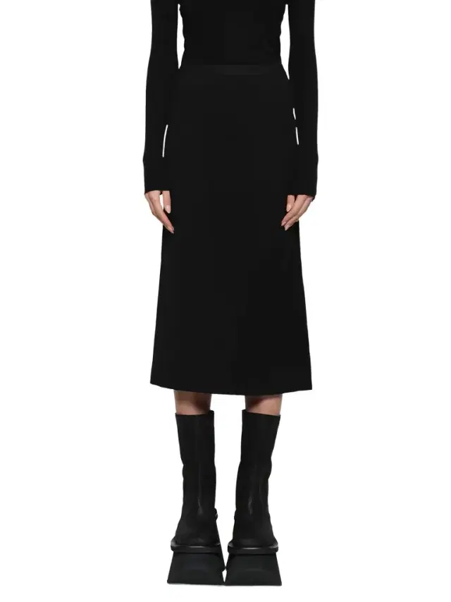 Knee Bias Light Skirt