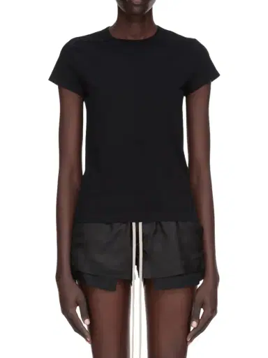 Rick Owens Cropped Level T-shirt | Thumbnail 1 Rick Owens Cropped Level T-shirt | Thumbnail 1