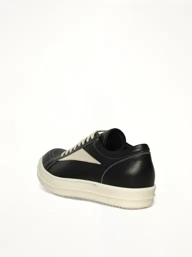 Rick Owens Vintage Sneaks in Black/milk/milk | Thumbnail 2