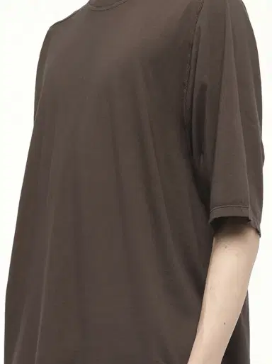 RICK OWENS DRKSHDW Jumbo SS T-shirt in Dark Dust Brown | Thumbnail 2 RICK OWENS DRKSHDW Jumbo SS T-shirt in Dark Dust Brown | Thumbnail 2