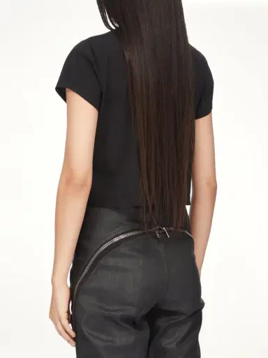RICK OWENS DRKSHDW Cropped Small Level T-shirt | Thumbnail 4