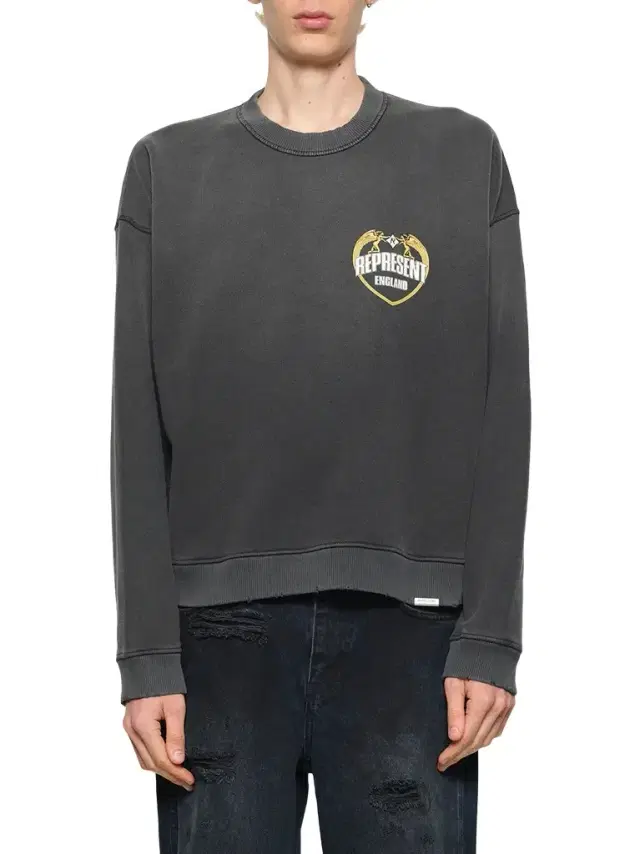 Represent Represent Angel Border Sweatshirt