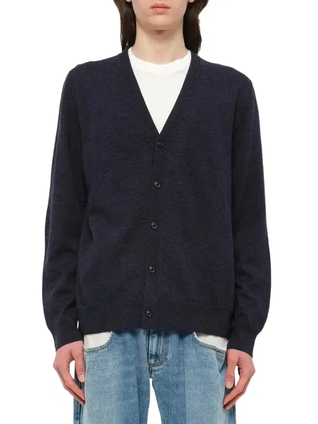 Maison Margiela Gauge 12 Elbow Patch Cardigan