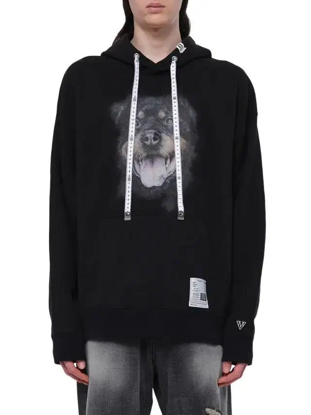 Maison MIHARA YASUHIRO Dog Printed Hoodie