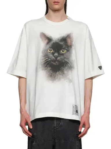 Maison MIHARA YASUHIRO Cat Printed T-shirt | Thumbnail 1