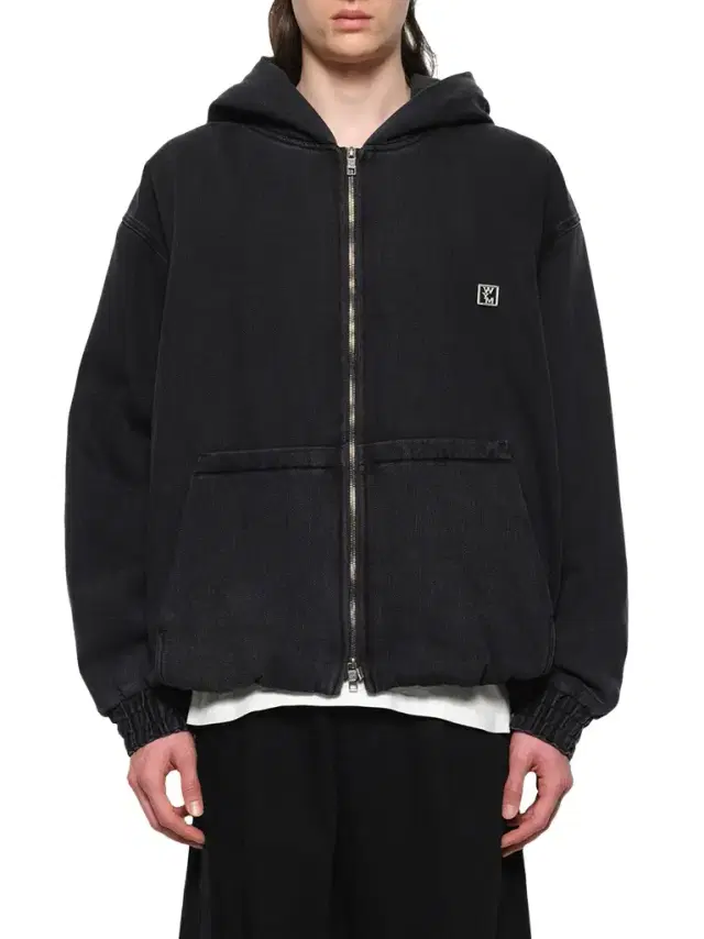 WOOYOUNGMI Dyed Denim Hoodie