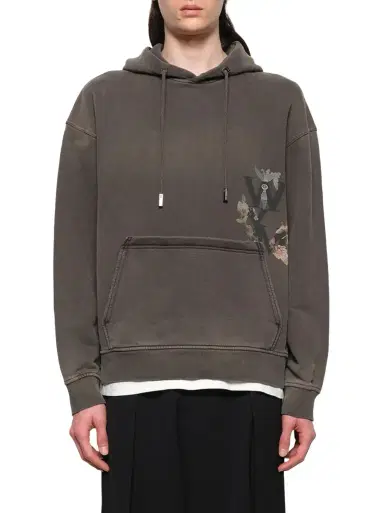 WOOYOUNGMI Print Hoodie | Thumbnail 1 WOOYOUNGMI Print Hoodie | Thumbnail 1