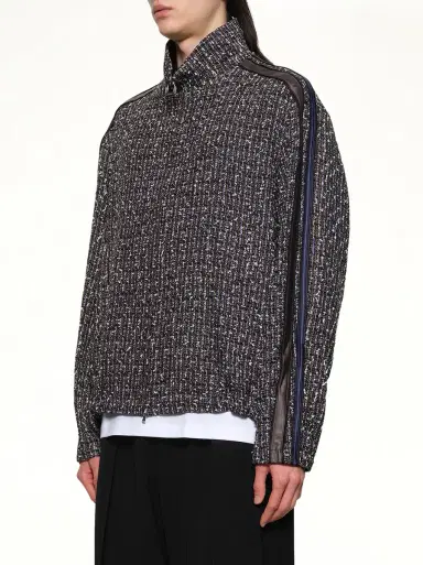WOOYOUNGMI Tweed Track Jacket | Thumbnail 2