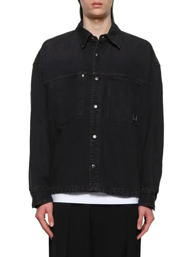 WOOYOUNGMI Double Pocket Denim Shirt