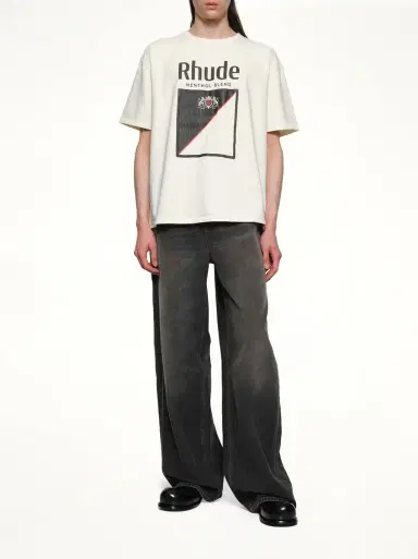 Rhude Wide Leg Traxedo Denim | Thumbnail 4 Rhude Wide Leg Traxedo Denim | Thumbnail 4