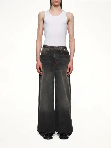 Rhude Wide Leg Traxedo Denim | Thumbnail 7 Rhude Wide Leg Traxedo Denim | Thumbnail 7