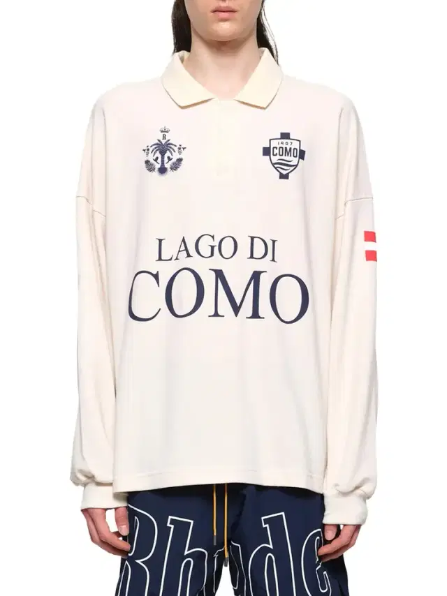Rhude FC Como Pique Polo