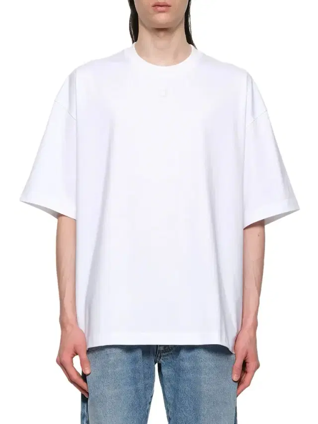 WOOYOUNGMI Square Embroidery T-shirt
