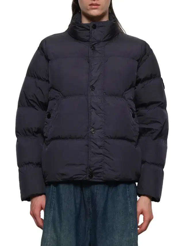 Stone Island 410001 Garment Dyed Crinkle Nylon Down