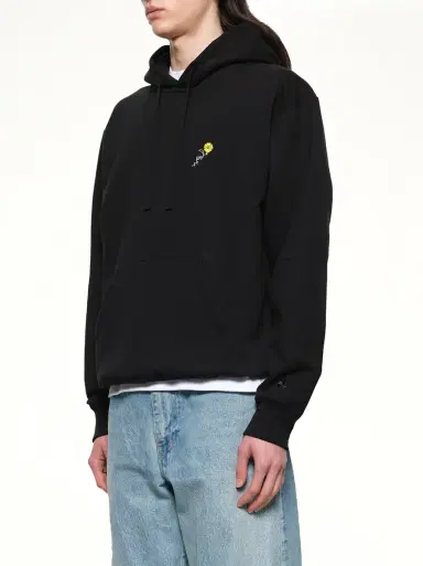 vowels Floral Embroidered Hoodie | Thumbnail 2 vowels Floral Embroidered Hoodie | Thumbnail 2