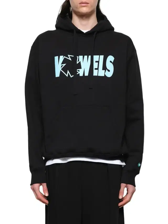 vowels Icon Spell Out Hoodie