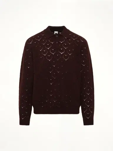 vowels Eyelet Polo | Thumbnail 3 vowels Eyelet Polo | Thumbnail 3