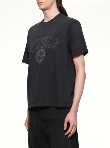vowels Faded Collegiate T-shirt | Thumbnail 2