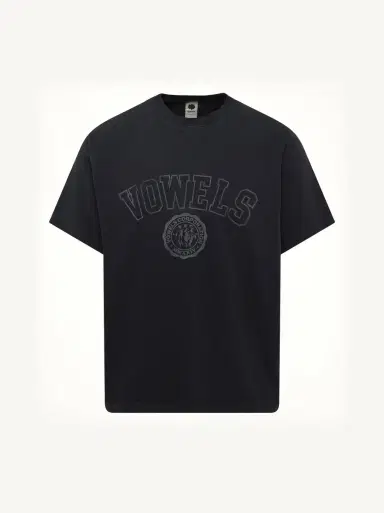 vowels Faded Collegiate T-shirt | Thumbnail 3