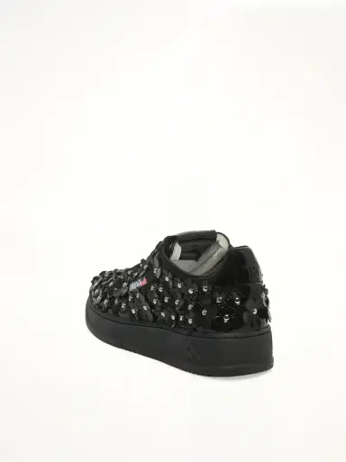 Autry Medalist Low Patent Flower Sneaker | Thumbnail 2 Autry Medalist Low Patent Flower Sneaker | Thumbnail 2