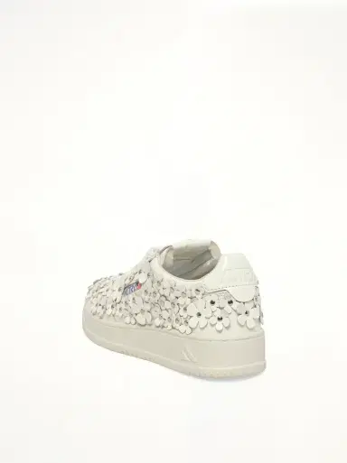 Autry Medalist Low Patent Flower Sneaker | Thumbnail 2 Autry Medalist Low Patent Flower Sneaker | Thumbnail 2