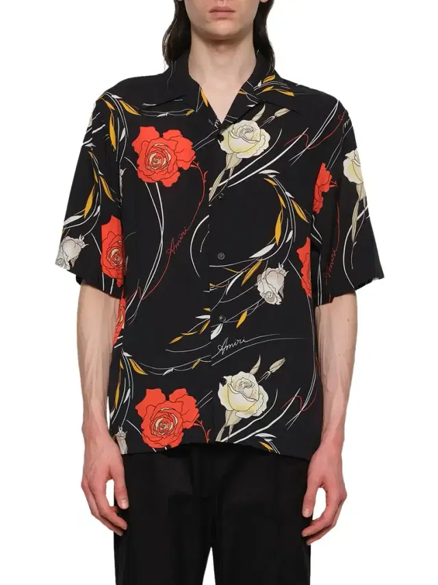 AMIRI Floral Camp Shirt