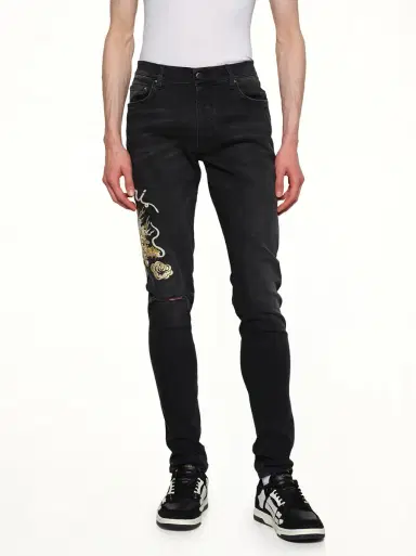 AMIRI Amiri Dragon Repair Slim Jean | Thumbnail 6 AMIRI Amiri Dragon Repair Slim Jean | Thumbnail 6