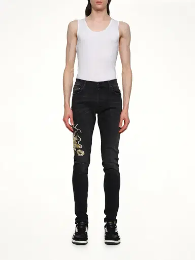 AMIRI Amiri Dragon Repair Slim Jean | Thumbnail 7 AMIRI Amiri Dragon Repair Slim Jean | Thumbnail 7