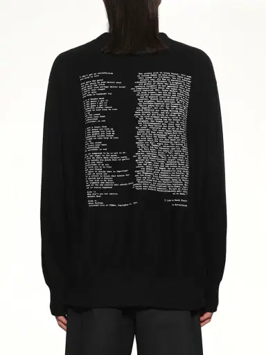 Undercover Faust Sweatshirt | Thumbnail 5 Undercover Faust Sweatshirt | Thumbnail 5