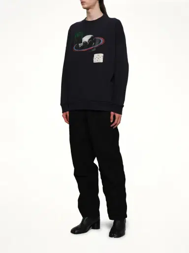 Undercover Graphic Patches Sweatshirt | Thumbnail 4 Undercover Graphic Patches Sweatshirt | Thumbnail 4