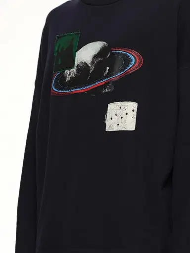 Undercover Graphic Patches Sweatshirt | Thumbnail 6 Undercover Graphic Patches Sweatshirt | Thumbnail 6
