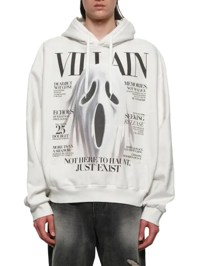 DOUBLET Villain Cover Print Hoodie