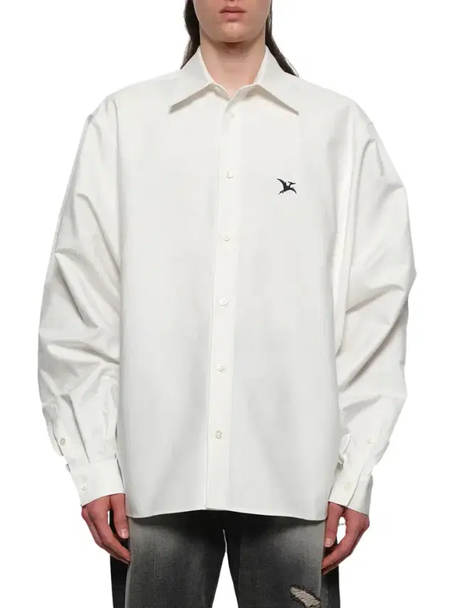 DOUBLET Pteranodon Embroidered Shirt