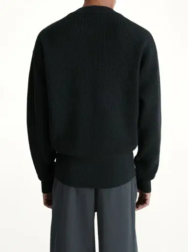 Lemaire Boxy Round Neck Sweater | Thumbnail 2 Lemaire Boxy Round Neck Sweater | Thumbnail 2