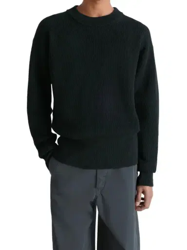 Lemaire Boxy Round Neck Sweater | Thumbnail 1 Lemaire Boxy Round Neck Sweater | Thumbnail 1