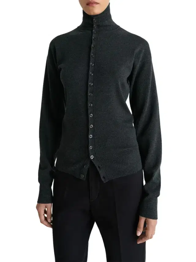 Lemaire Buttoned Fitted Cardigan