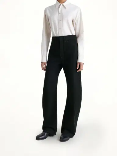 Lemaire High Waisted Curved Pants | Thumbnail 4 Lemaire High Waisted Curved Pants | Thumbnail 4