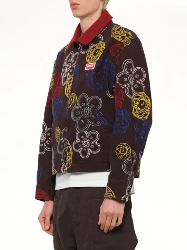 KENZO Kenzo Futura Zip Up Utility Jacket | Thumbnail 2