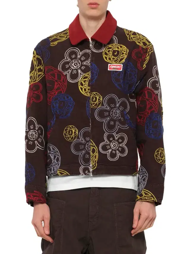 KENZO Kenzo Futura Zip Up Utility Jacket