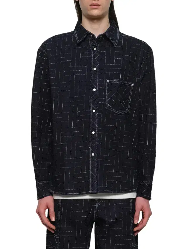 KENZO Kenzo Weave Casual Shirt