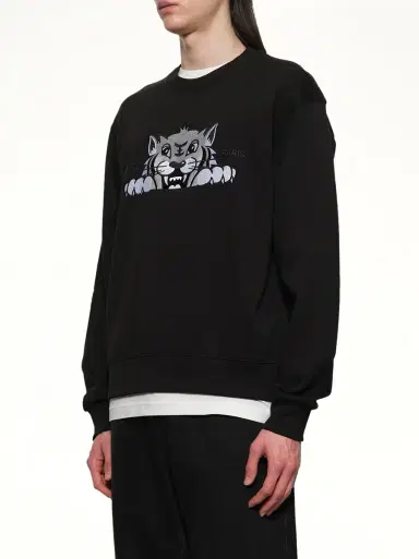 KENZO Kenzo Happy Tiger Embroidered Classic Sweatshirt | Thumbnail 2
