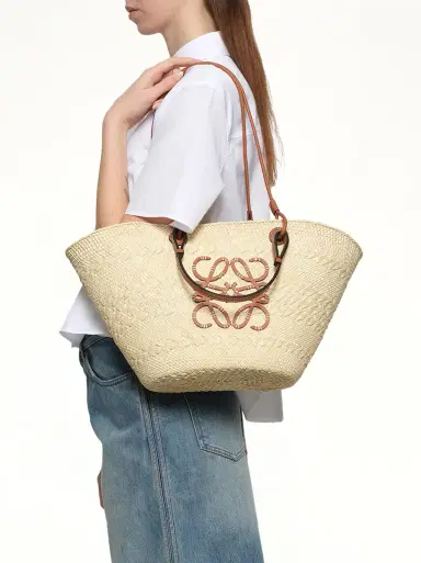 Loewe Anagram Basket Medium Bag | Thumbnail 4 Loewe Anagram Basket Medium Bag | Thumbnail 4